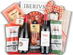 Cestas navideñas con ibéricos