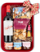 Bandeja de Navidad Untar Nº510 - Vino Yllera + Mermeladas, Patés y Membrillo