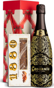 Lote de Navidad Burbujas Nº595 - Cava Brut Codorníu + Chocolate 1880