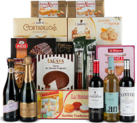 Lote de Navidad Nº8 - Cava Jaume Serra y Vinos + Ibéricos y Turrones