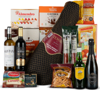 Lote de Navidad Nº16 - Whisky Cutty Sark y Vinos + Paleta Reserva Duroc 4kg y Turrones