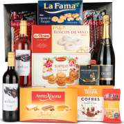 Lote de Navidad Nº3 - Espumoso Duet y Vinos El Sotillo + Ibéricos Ayna y Turrones
