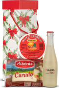 Lote de Navidad Mini Nº813 - Vino Yllera Verdejo + Queso Curado y Membrillo
