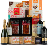 Lote Navidad Nº5 - Surtido Vinos y Cava + Chorizo y Salchichón Ibérico Bellota