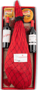 Caja Jamonera Nº61 - Jamón Ibérico Cebo Izquierdo 7,5kg + Queso Idiazábal y Vinos