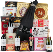Lote de Navidad Nº21 - Selecto Surtido de Vinos + Paleta Gran Reserva Iberium 4kg y Variedad de Dulces