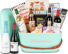 Nevera de Navidad Nº33 - Cerveza, Cava y Vinos + Ibéricos, Conservas y Turrones