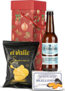 Lote de Navidad Mini Nº812 - Cerveza Er Boquerón + Mejillones y Patatas Fritas