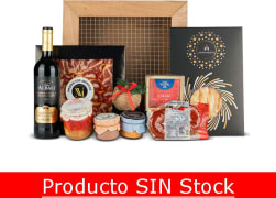 Especialisimo La Despensa Nº516 - Caja madera con Surtido Embutido ibérico y queso Curado