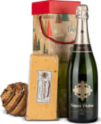 Especialisimo Burbujas Nº595 - Caja Navideña con Botella Cava + Turrón Blando Artesano