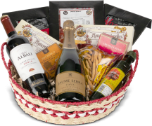 Bandeja de Navidad Nº28 - Cava Jaume Serra y Vino + Ibéricos y Turrones