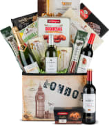Baul Plegable Nº31 - Surtido Vinos + Charcutería Sierra de las Bellotas y dulces navideños