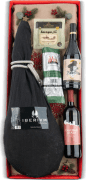 Caja Jamonera Nº57 - Paleta Gran Reserva Iberium 4kg + Salchichón, Queso y Vinos