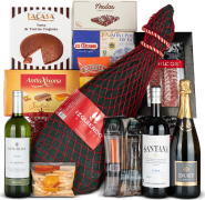 Lote de Navidad Nº11 - Espumoso y Vinos + Paleta Gran Reserva Izquierdo 4kg y Turrones