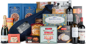 Lote Navidad Nº21 - Paleta Jamón Gran Reserva 5kg y Embutido Ibérico + Queso y vinos