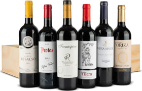 Estuche Madera Vinos Navidad Nº105 - Surtido 6 Botellas Vino Tinto Ribera del duero