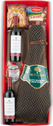 Caja Jamonera Nº52 - Paleta Cruzada Duroc Gema de la Campiña 4,5kg + Vino y Queso
