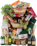 Cesta Mimbre Navidad 3 Pisos Nº40 - Paleta Gran Reserva 6,5kg + Whisky Cutty Sark y Vinos