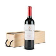 Estuche vinos madera Nº6160N - Botella Vino Tinto VIÑA MAYOR Crianza D.O Ribera del Duero