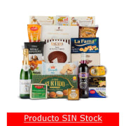 Lote Navidad Licor y Sidra Sin Alcohol Nº6 - Surtido Dulces y Conservas + Queso 140 gr