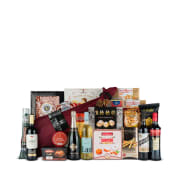 Lote Nº24 - Jamón Gran Reserva 7Kg y Embutido ibérico + 5 botellas y dulces navideños