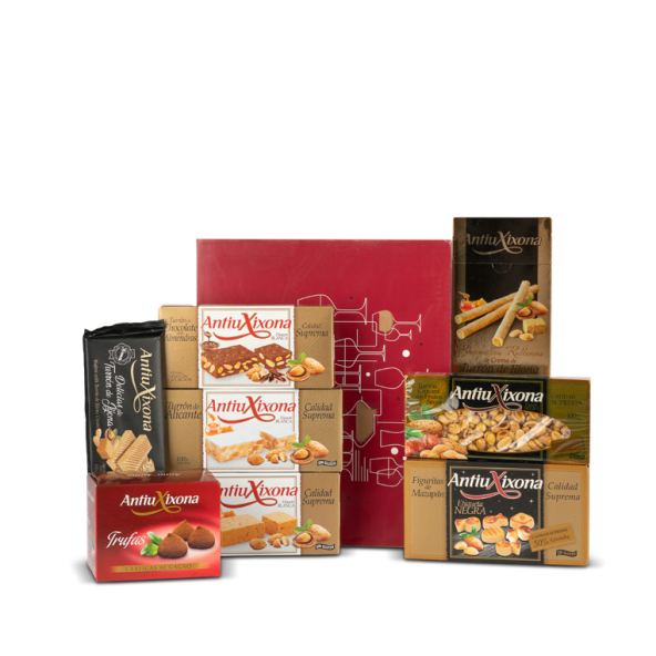Bandeja de Navidad Antiu Xixona Nº577 - Surtido de Turrones y Dulces Antiu Xixona