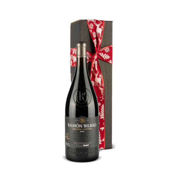 Magnum Caja Navidad Nº112 - Vino Tinto Ramón Bilbao Edición Limitada D.O. Rioja 1,5L