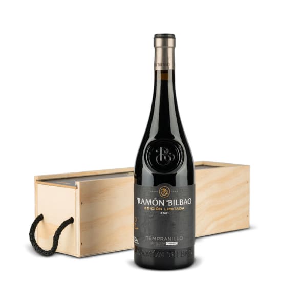 Estuche Vino Navidad Nº 6124N - Vino Tinto RAMÓN BILBAO Edición Limitada D.O Rioja