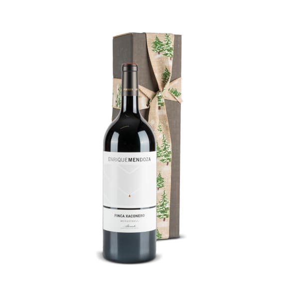 Magnum Caja Navidad Nº6120 - Botella Vino Tinto Enrique Mendoza D.O. Alicante 1,5L