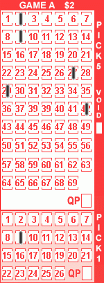 Game ticket