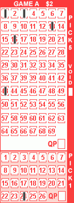 Game ticket