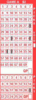 Game ticket