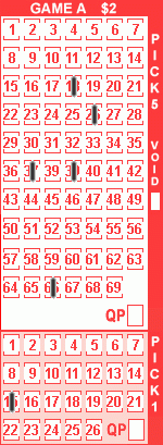 Game ticket