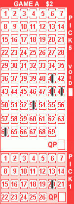 Game ticket