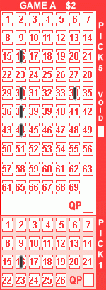 Game ticket
