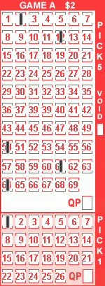 Game ticket