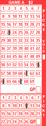 Game ticket