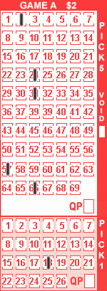 Game ticket