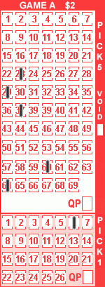 Game ticket
