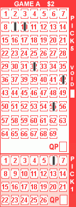 Game ticket