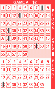 Game ticket