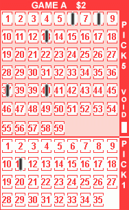Game ticket
