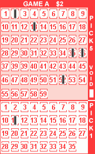 Game ticket