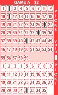 Game ticket