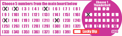 Game ticket