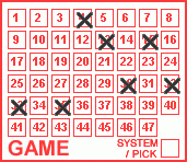 Game ticket