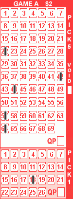 Game ticket