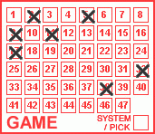 Game ticket