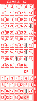 Game ticket