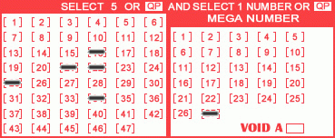 Game ticket
